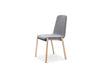 Ulti Kw Chair With Upholstered Finish And 4 Star Wooden Base
