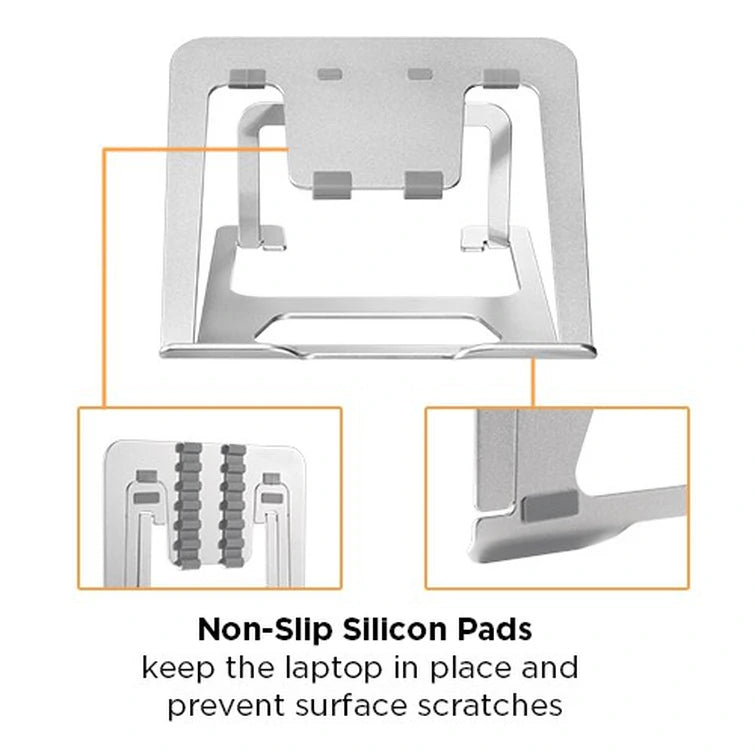 Ultra Slim Foldable Aluminum Laptop Riser 5