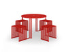 Urbantime .015 Octopus Outdoor Round Table With Integrated Seating 3