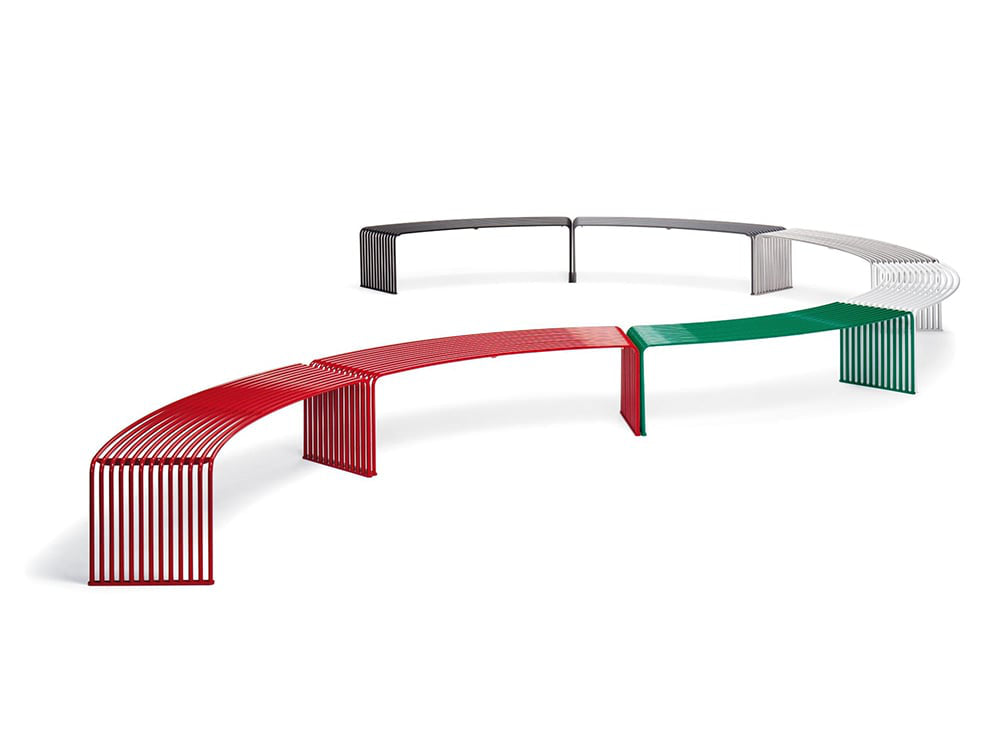 Urbantime .015 Outdoor Concave Or Convex Bench
