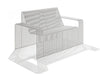 Urbantime .015 Outdoor Modular Sofa 5