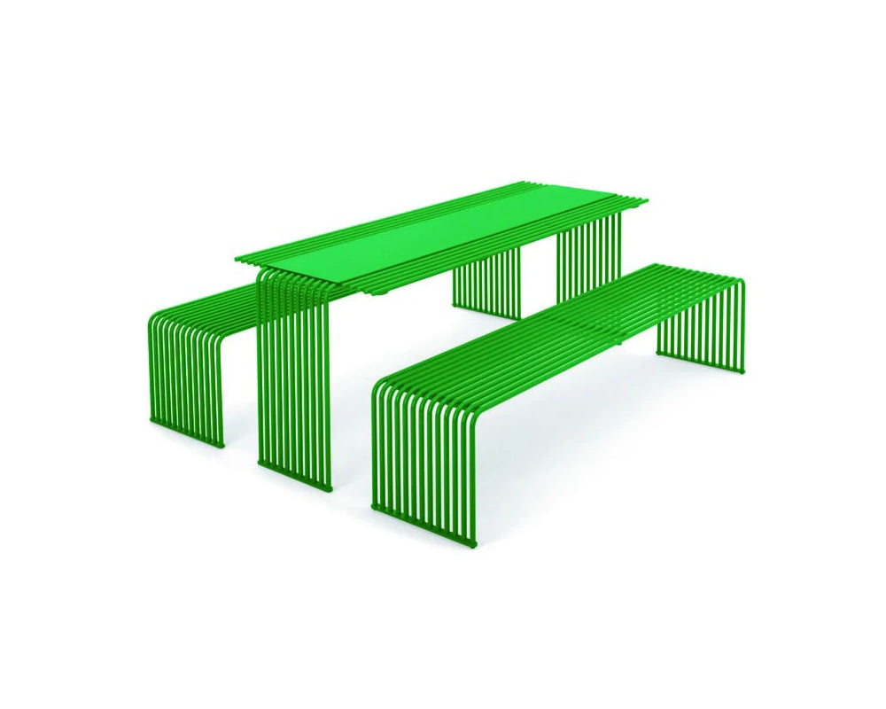Urbantime .015 Outdoor Rectangular Metal Table 3