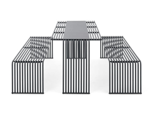 Urbantime .015 Outdoor Rectangular Metal Table