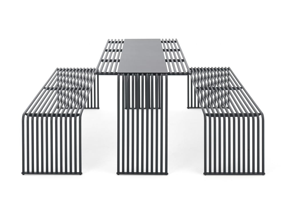 Urbantime .015 Outdoor Rectangular Metal Table