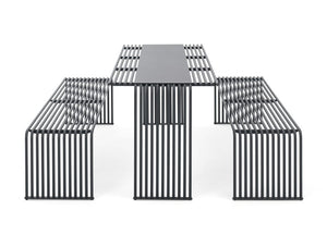 Urbantime .015 Outdoor Rectangular Metal Table