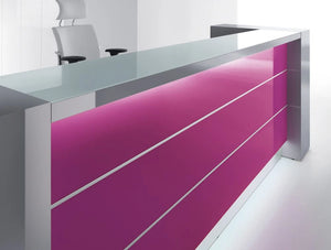 Valde Curved Circular Reception Desk 7