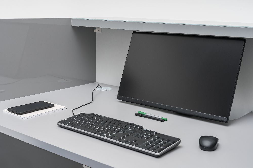 Valde Modular Reception Desk Detail 2