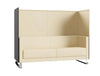 Vancouver Lite 3 Seat Sofa With Partition Walls Pro Vanvl3Vw Chr Sl 10 Sl 10 Sl 18 