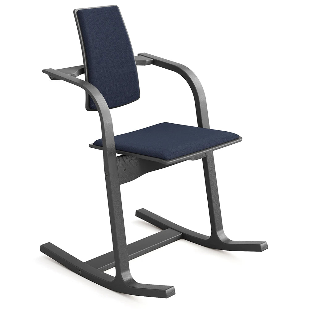 Varier Actulum Rocking Chair Black Revive1 774