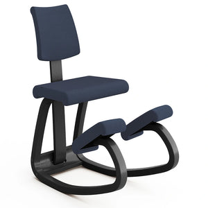 Varier Variable Plus Kneeling Chair Black Revive1 774