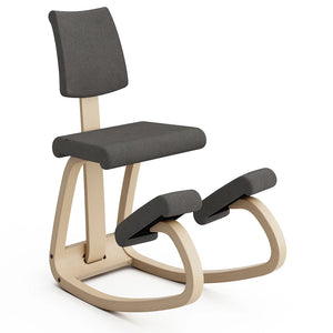 Varier Variable Plus Kneeling Chair Wood Revive1 164