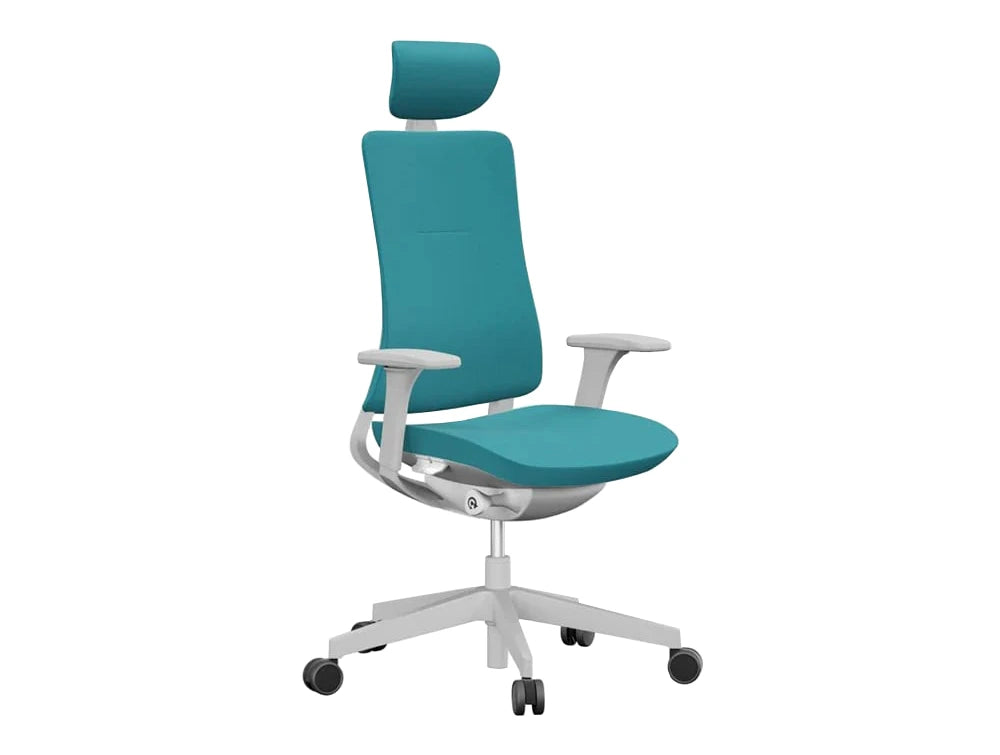 Violle Ergonomic Task Chair in Light Grey Frame