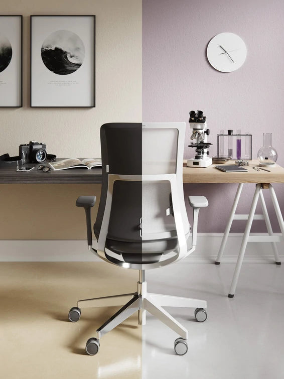 Violle Fabric Backrest  With Headrest Grey 2