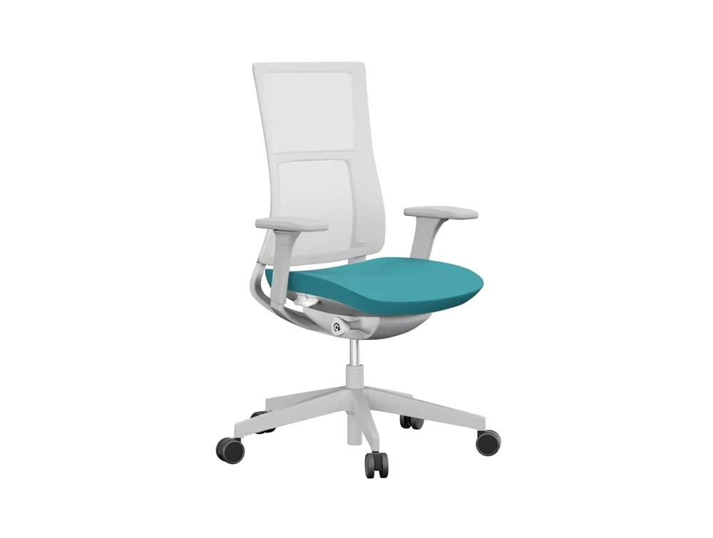 Violle Grey Mesh Back Ergonomic Task Chair