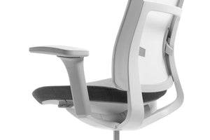 Violle Mesh Backrest  No Headrest Grey 12