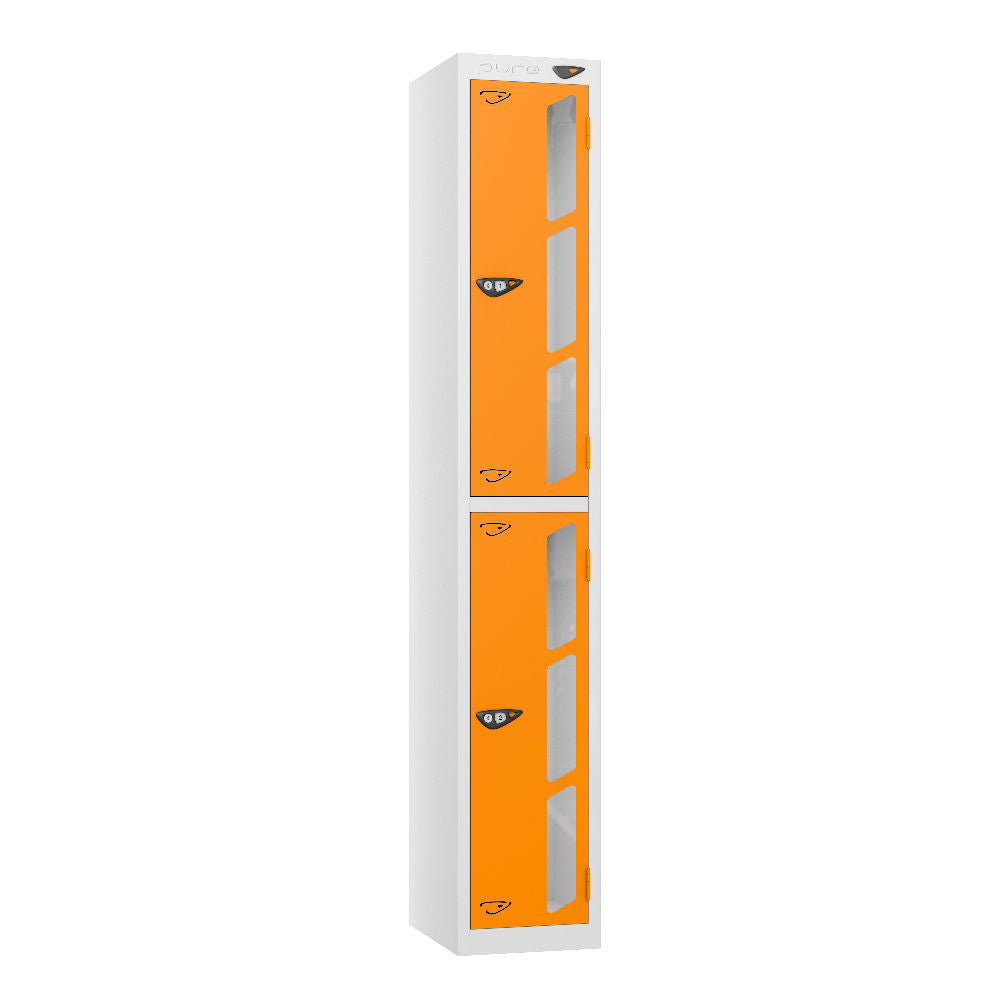 Vision 2-Door Locker Arctic White Magma