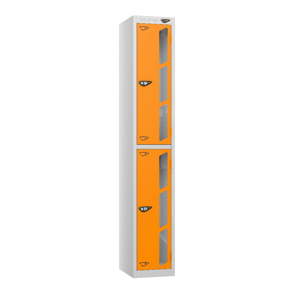 Vision 2-Door Locker Pearl Silver Magma