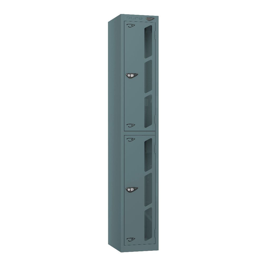 Vision 2-Door Locker Slate Grey Slate Grey