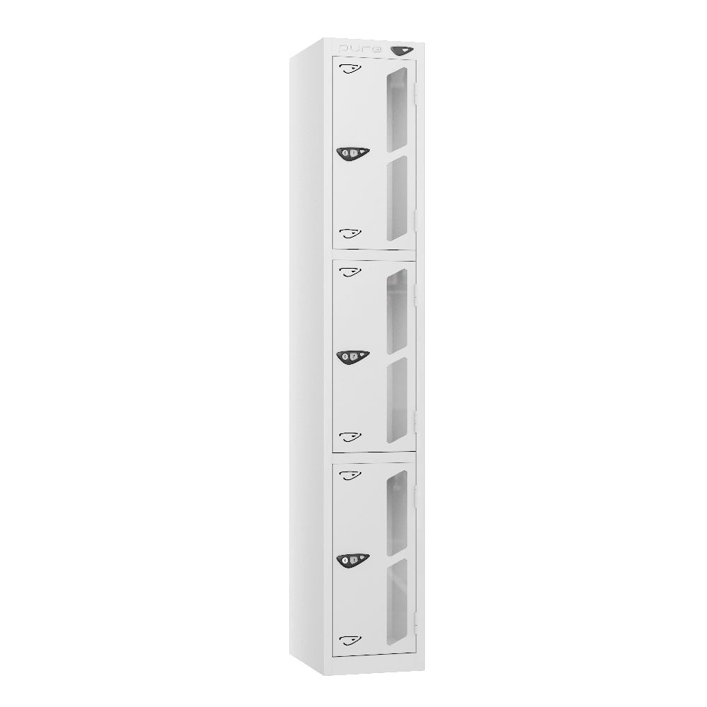 Vision 3-Door Locker Arctic White Arctic White