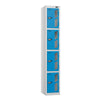 Vision 4-Door Locker Pearl Silver Cobalt Blue