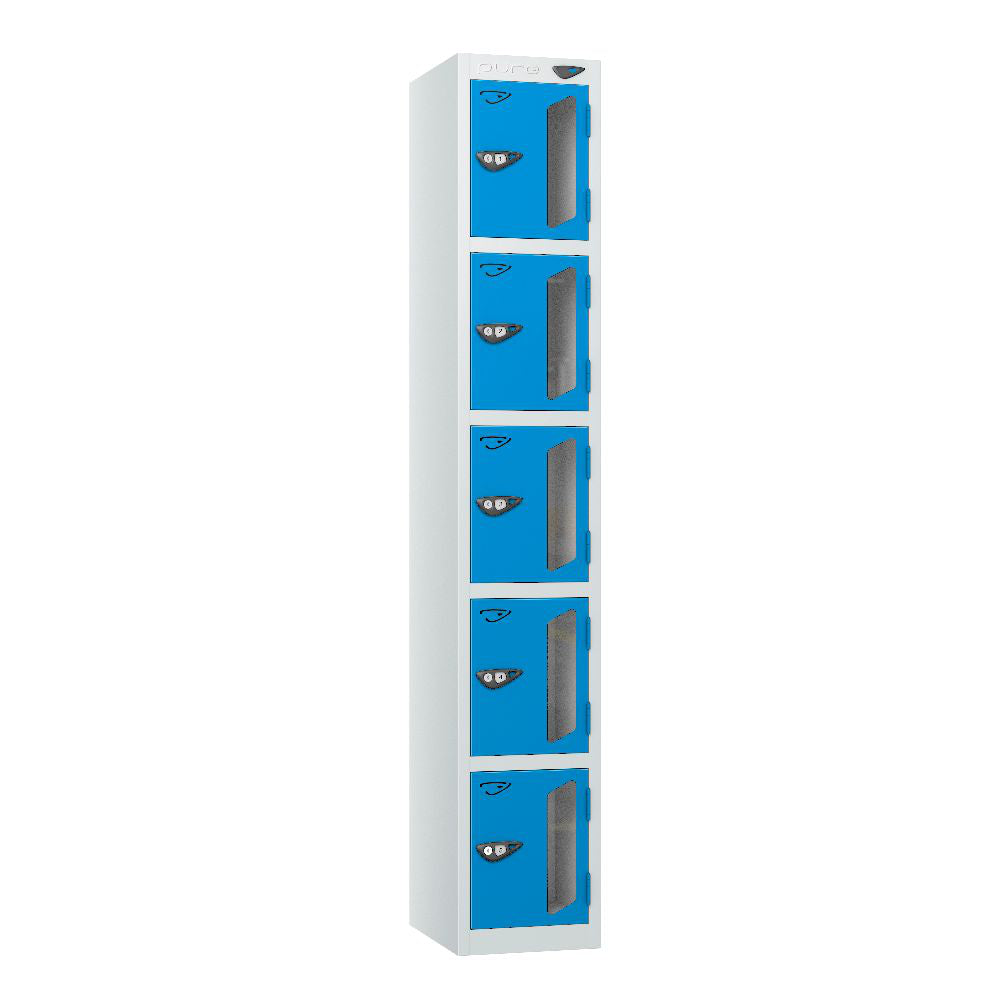 Vision 5-Door Locker Arctic White Cobalt Blue