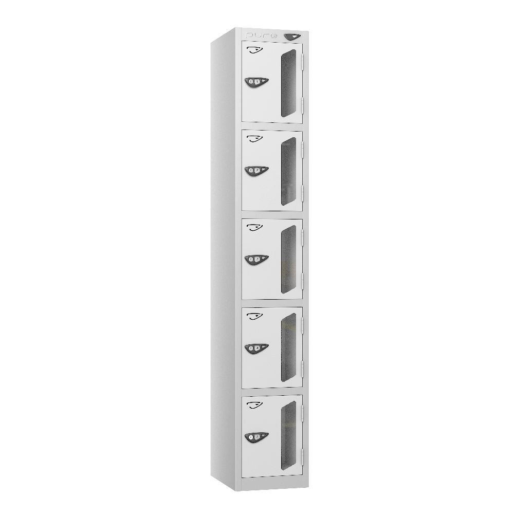 Vision 5-Door Locker Pearl Silver Arctic White