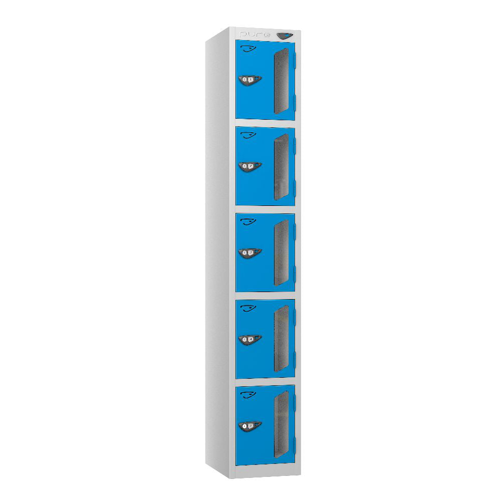 Vision 5-Door Locker Pearl Silver Cobalt Blue