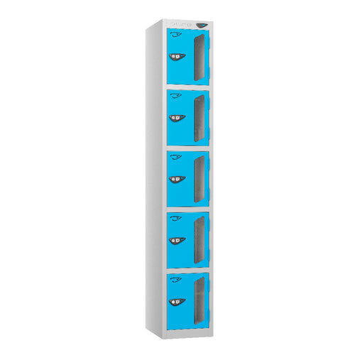 Vision 5-Door Locker Pearl Silver Cobalt Blue