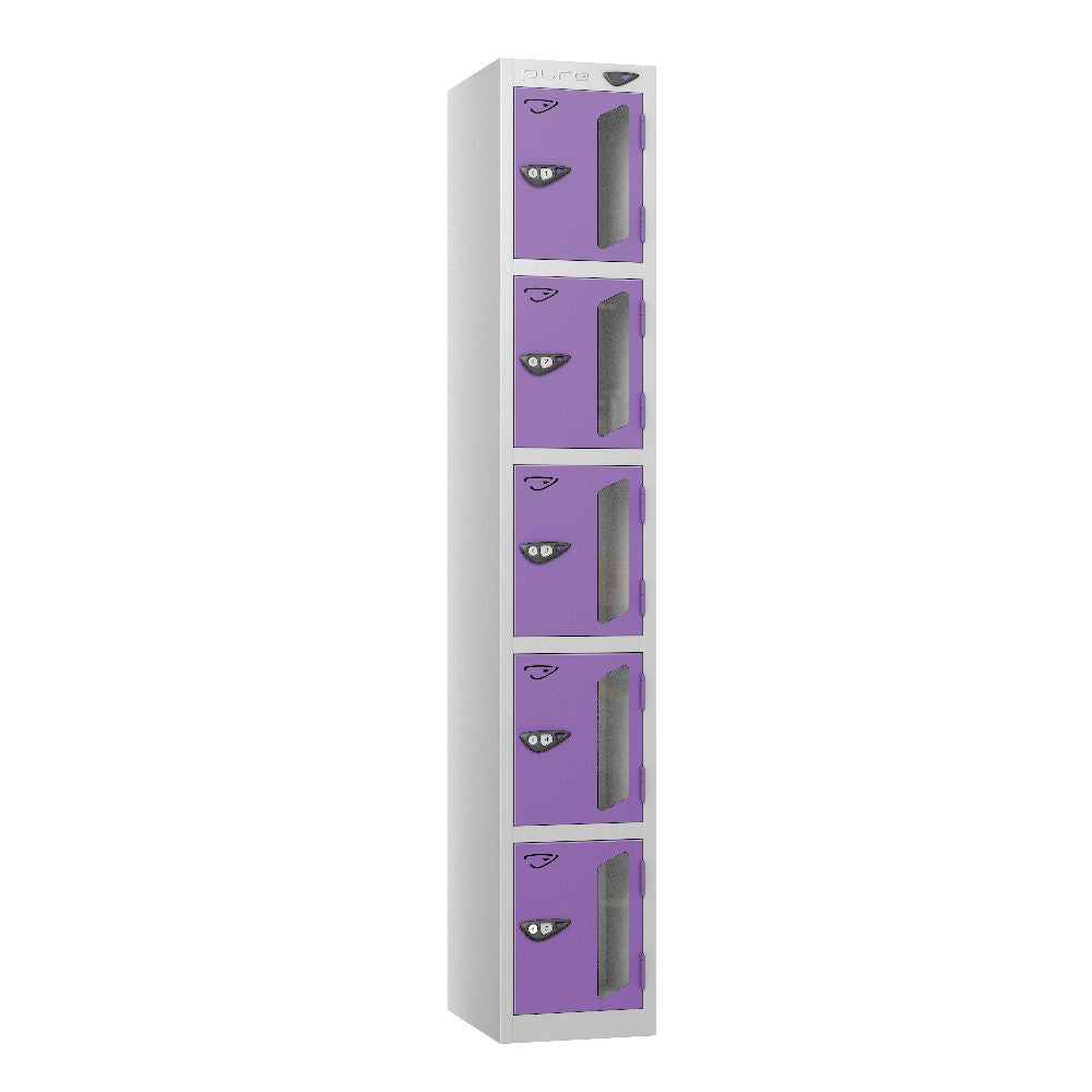 Vision 5-Door Locker Pearl Silver Orchid Violet