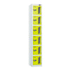 Vision 6-Door Locker - Arctic White Lime Light