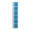 Vision 6-Door Locker - Pearl Silver Cobalt Blue