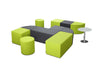 Volt And Square Square 90 Degree Corner Section Pouffe 17