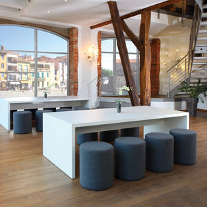 Volt And Square Square Pouffe  Square  4