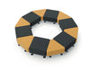Wall In 30 Degree Connector Table   Model B1 18