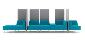 Wall In Corner Armchair To Be Connected With 1 Partition Wall   Model 31 13