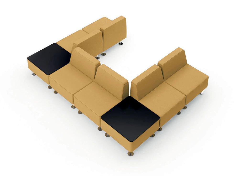 Wall In Corner Armchair To Be Connected With 1 Partition Wall   Model 31 17