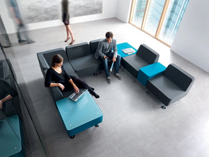 Wall In Corner Armchair To Be Connected With 2 Partition Walls   Model 32  4