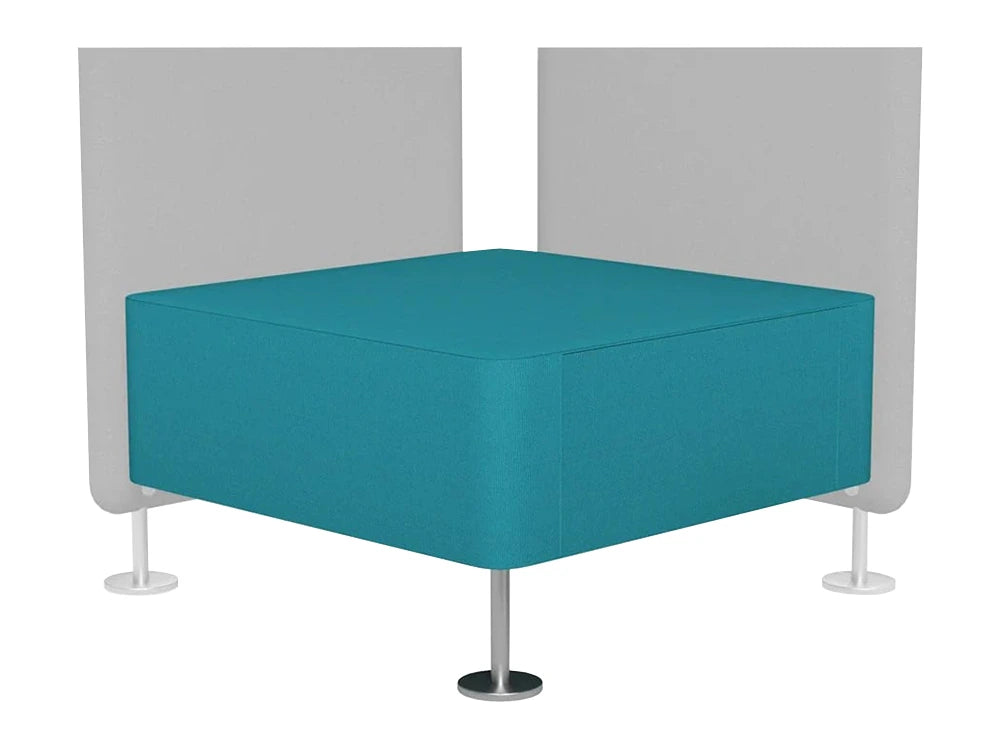 Wall In Pouffe To Be Connected With 2 Partition Walls   Model 12 Pro Wal12 Blk Sl 10