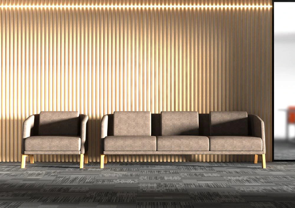 Walter 3 Seater and Single Seater Classic Sofa