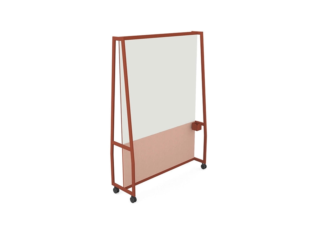 Wariant 4-Castors Freestanding Mobile Screen