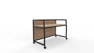 Wariant Mobile Desk With Low Modesty Panel 2