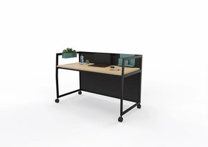 Wariant Mobile Desk With Low Modesty Panel 3