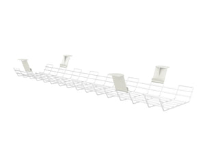 Wide Cable Basket White