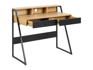 William Home Office Desk Wild Oak 2