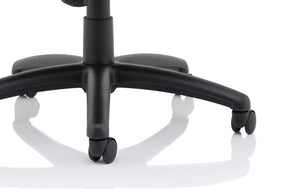 Winsor Medium Back Executive Black Leather Office Chair With Arms EX000212 6