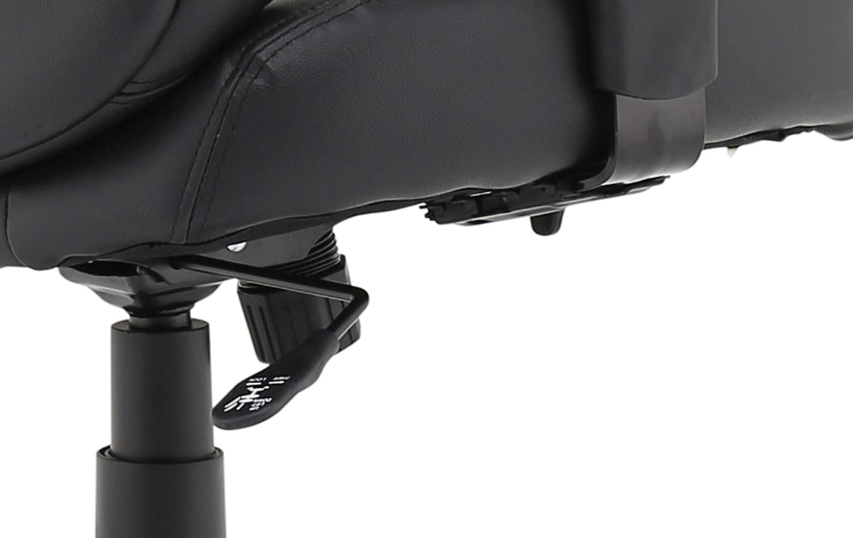 Winsor Medium Back Executive Black Leather Office Chair With Arms EX000212 8