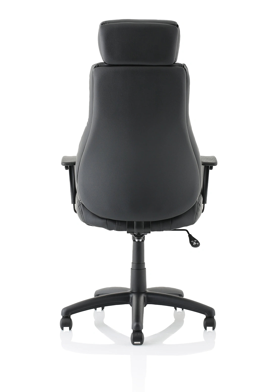 Winsor Medium Back Executive Black Leather Office Chair With Arms EX000213 7