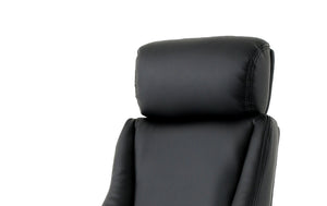Winsor Medium Back Executive Black Leather Office Chair With Arms EX000213 9