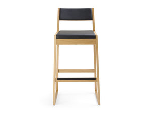 Woodbe High Stool with Footrest 3