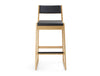 Woodbe High Stool with Footrest 3